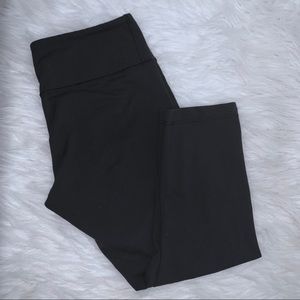Black Cropped Lululemon Leggings